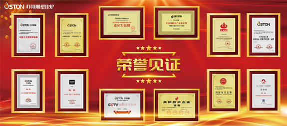 菲思盾壁掛爐榮譽資質(zhì)