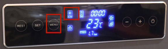 菲思盾時(shí)光E1壁掛爐夏季模式